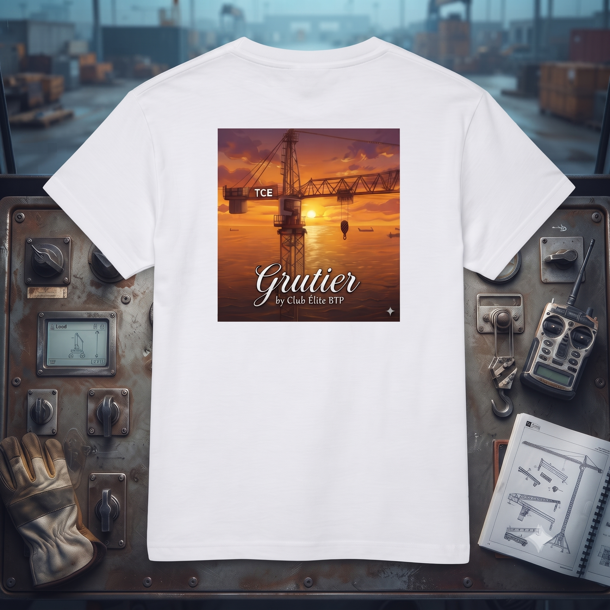 T-shirt Grutier by Club Élite BTP